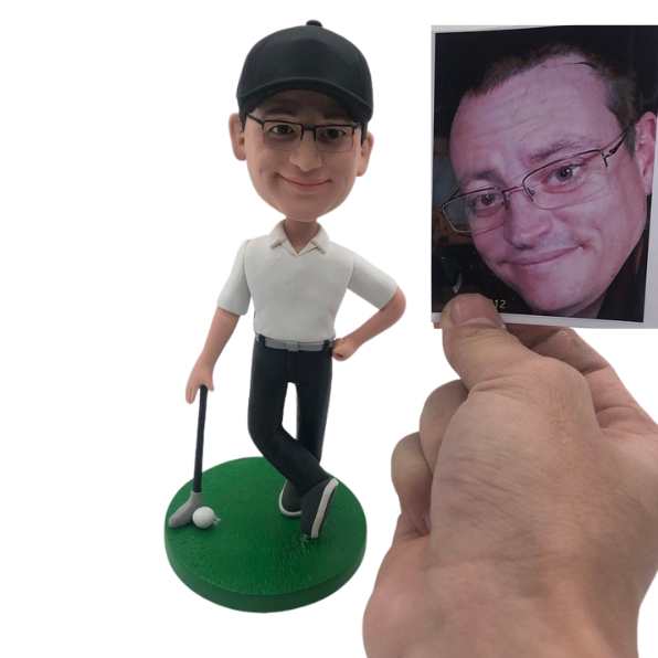 Custom Golf Bobblehead | Golf Bobblehead Figurine | Coupleofthings