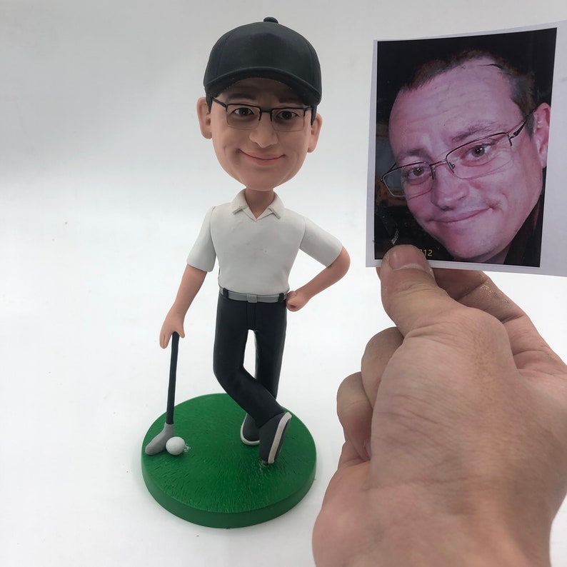 Custom Golf Bobblehead | Golf Bobblehead Figurine | Coupleofthings