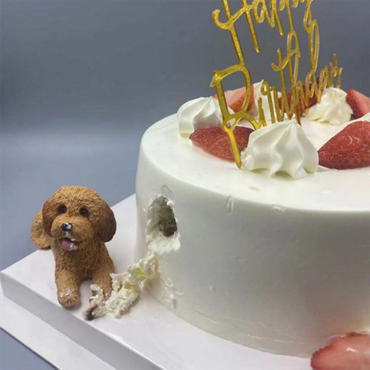 Custom Dog Figurine | Dog Figurine Cake Topper | Coupleofthings
